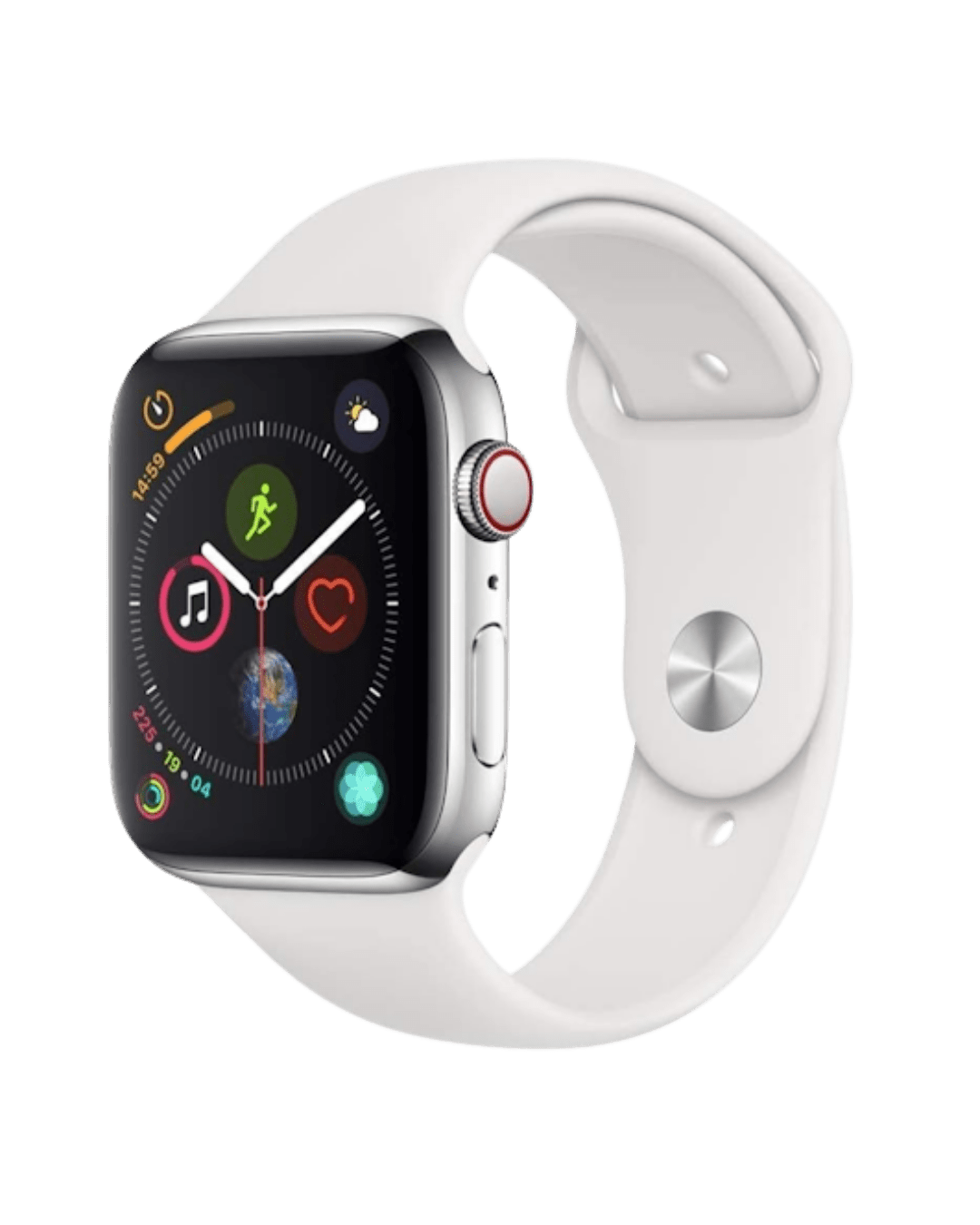 Apple Watch Series 4 in Silver GPS + Cellular